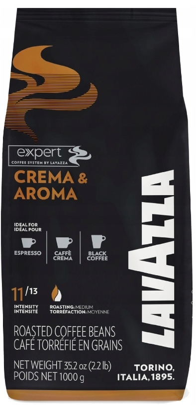 LAVAZZA Expert Crema & Aroma kawa ziarnista 1 kg