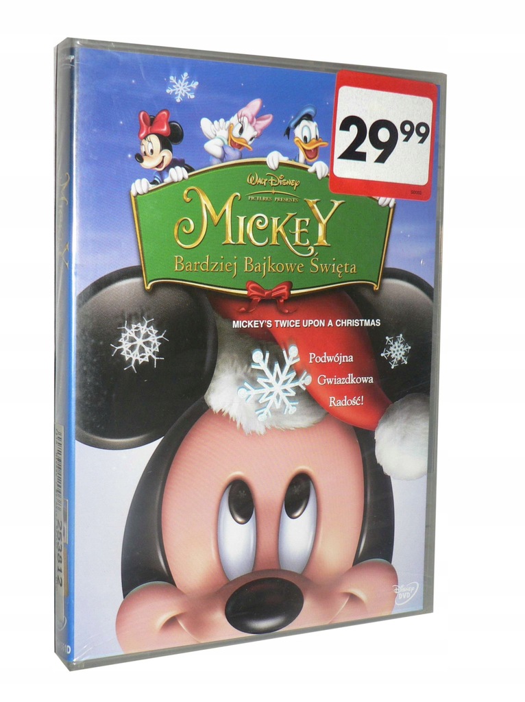 Dvd Mickey Bardziej Bajkowe Swieta Folia Oficjalne Archiwum Allegro