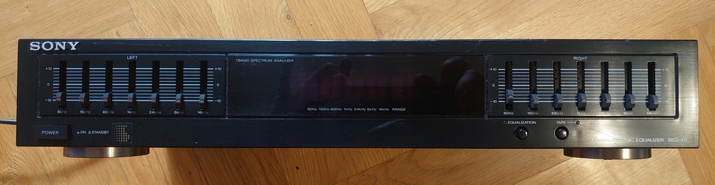 SONY SEQ-411 - 7 PASMOWY KOREKTOR GRAFICZNY