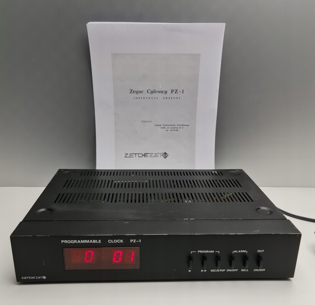 PZ-1 ZEGAR CYFROWY TIMER ZDZ
