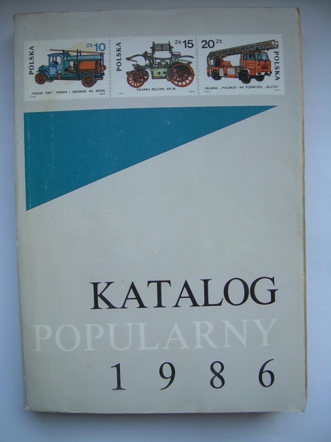 KATALOG POPULARNY ZNAKÓW POCZTOWYCH 1986