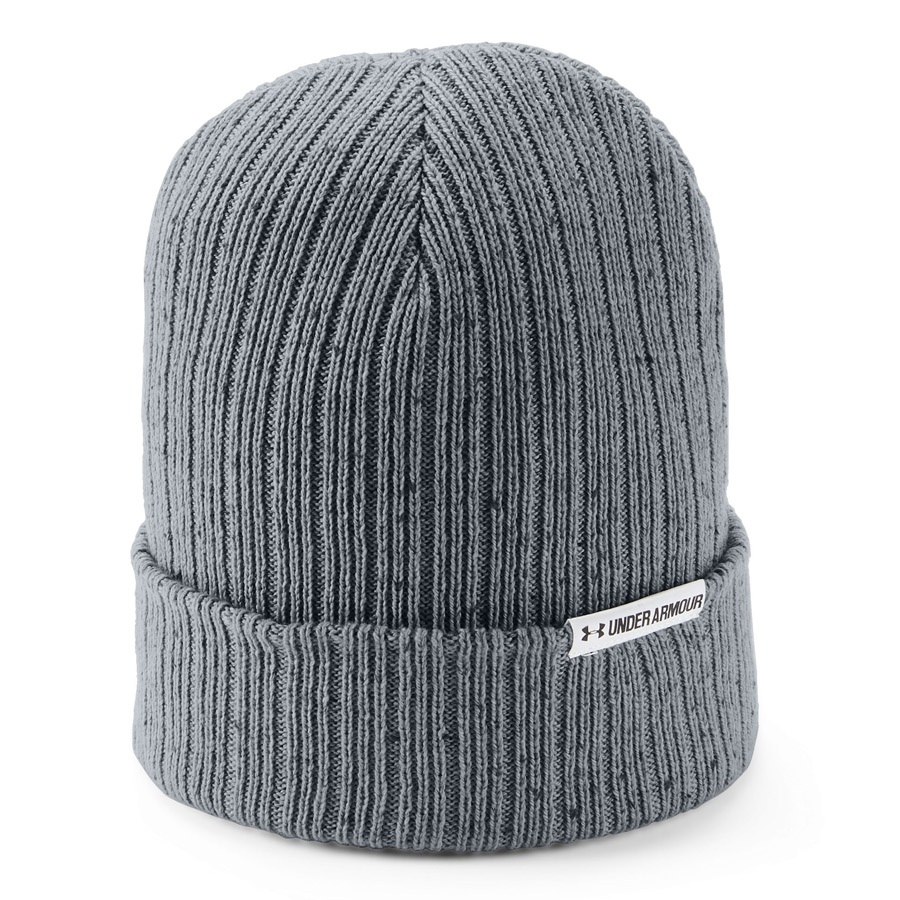 Czapka UA Boyfriend Cuff Beanie 1299904 035 szary