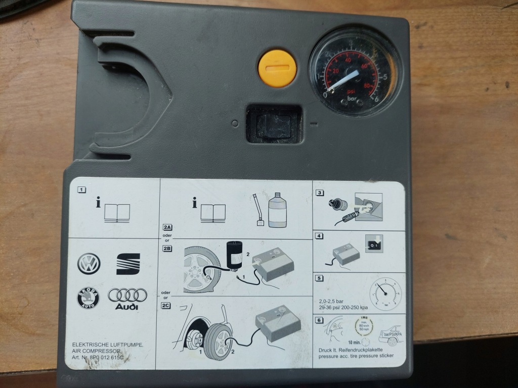 KOMPRESOR POMPKA AUDI SEAT SKODA 8P0012615C
