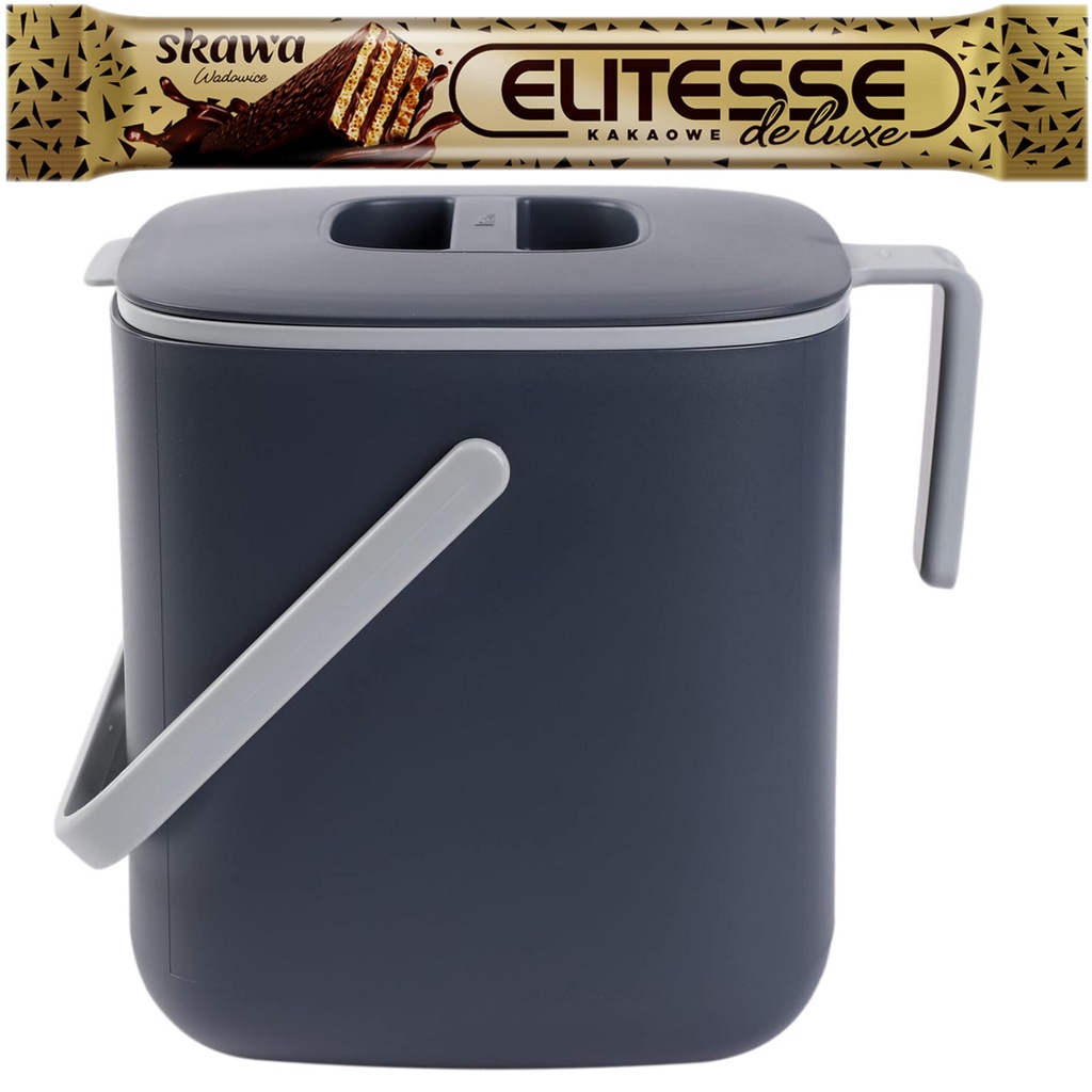 KOMPOSTOWNIK Kuchenny pojemnik na kompost 2,6 l BLUE GINKGO