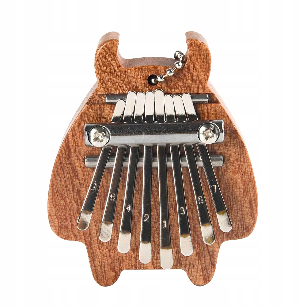 Praktyczne 8 Tone Drewniane Kalimba Mini Thumb