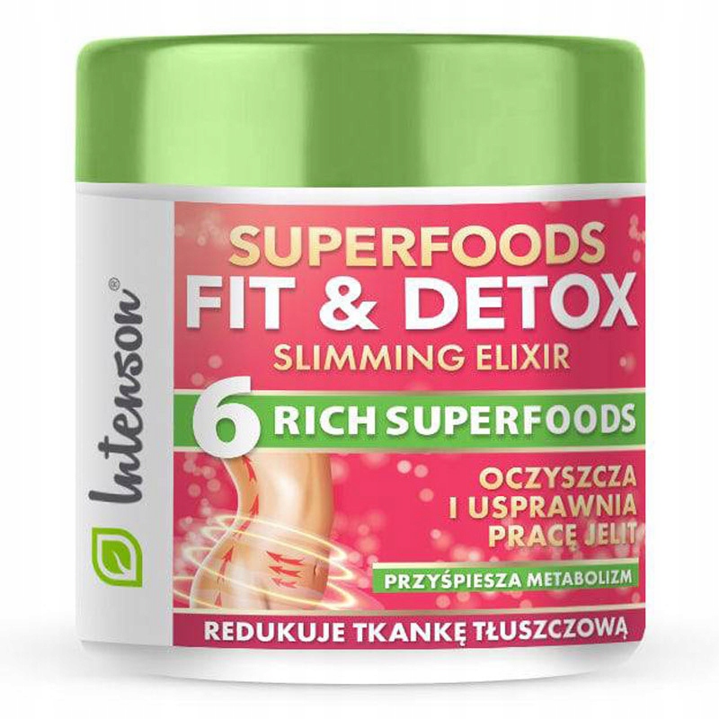 INTENSON Superfoods Fit&Detox Slimming Elixir 135g Tropical Pineapple