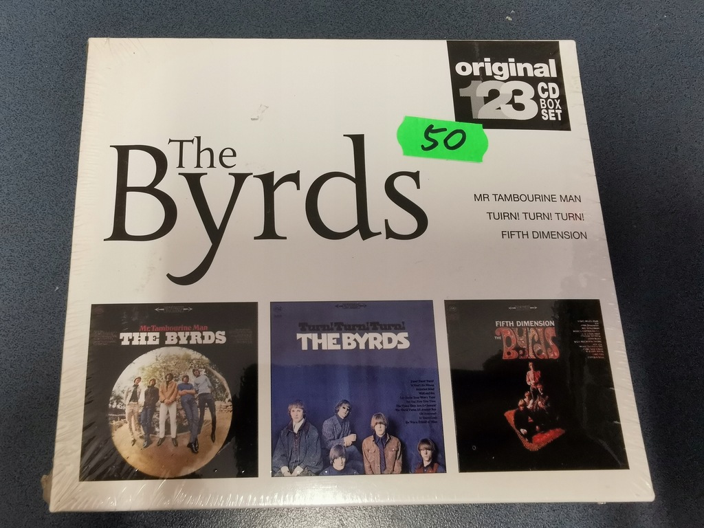 THE BYRDS Box 3CD [Mr. Tambourine Man Turn Turn Turn Fifth Dimension]