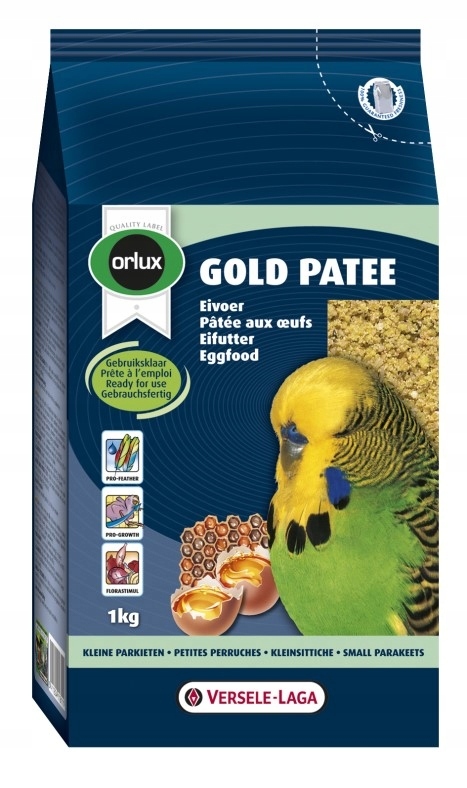 Pokarm Gold Patee Small Parakeets 1kg KRÓTKA DATA
