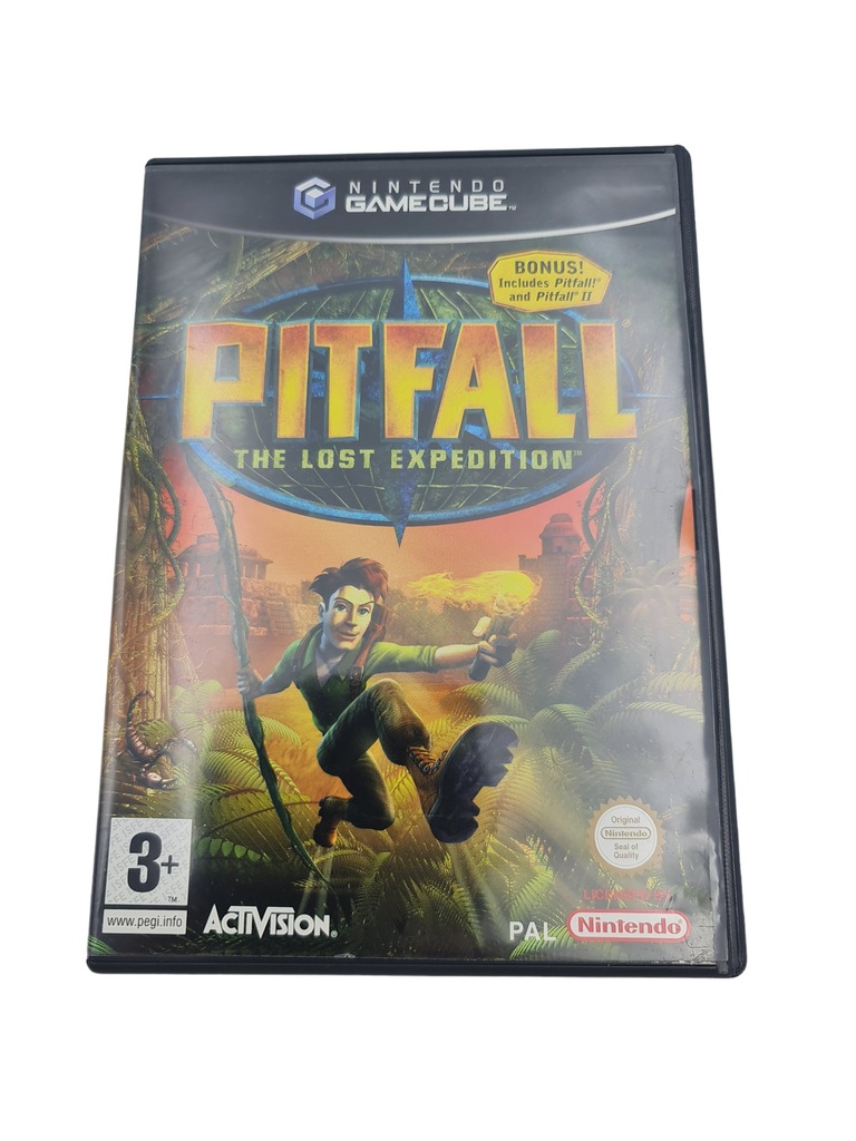 NINTENDO GAMECUBE PITFALL THE LOST EXPEDITION