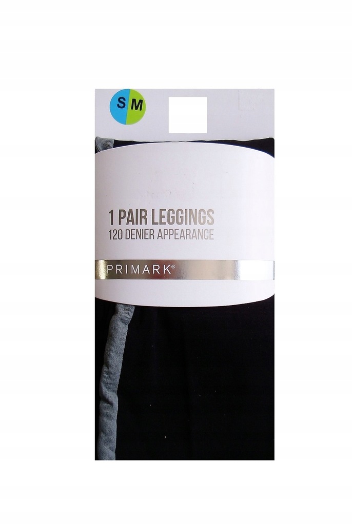 Primark legginsy z szarym lampasem S / M