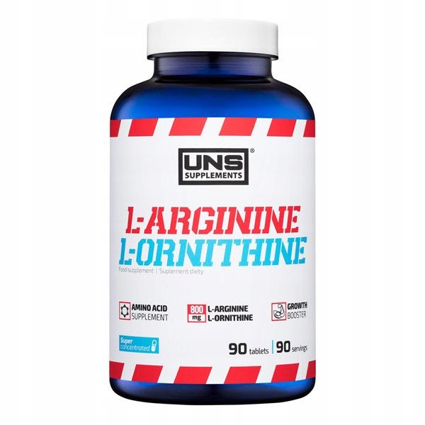 !OUTLET! UNS L-ARGININE L-ORNITHINE 90 TAB POMPA!