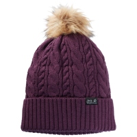 JACK WOLFSKIN Czapka NARITA POMPOM CAP WOMEN