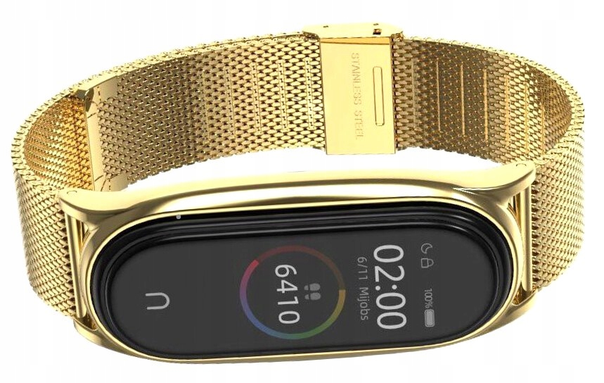 Tech-Protect MILANESEBAND XIAOMI MI BAND 5 GOLD