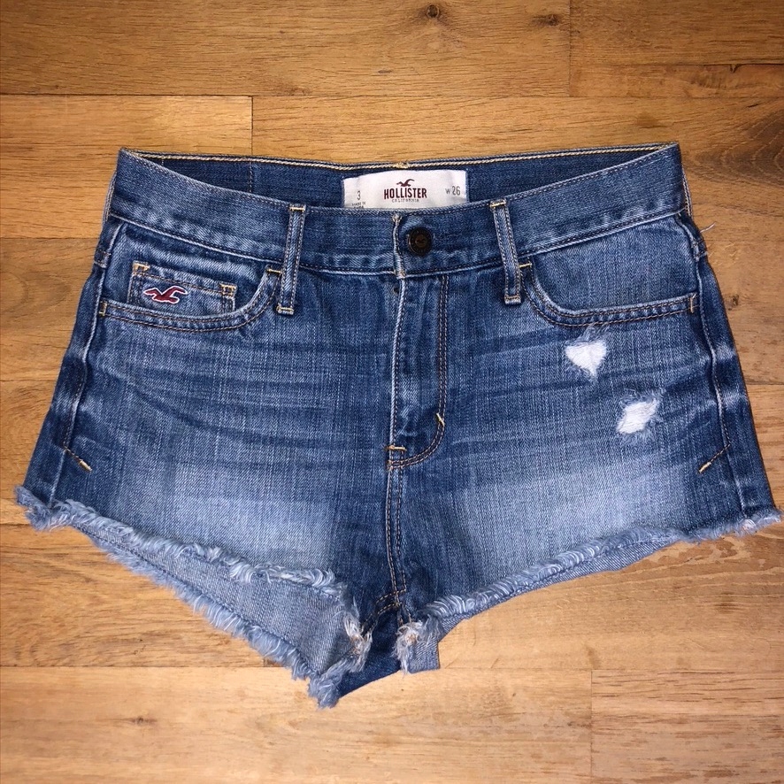 HOLLISTER DAMSKIE JEANSOWE SPODENKI SZORTY Rozm.26