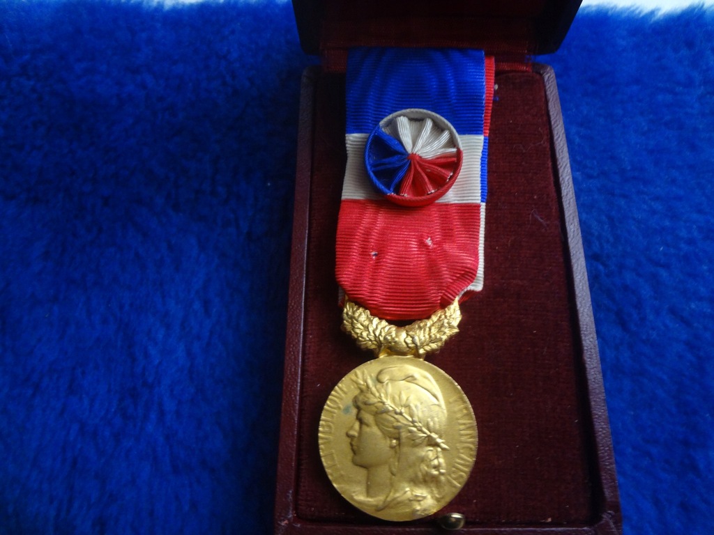 Francja Medal Honoru Pracy Honneur du travail 1984