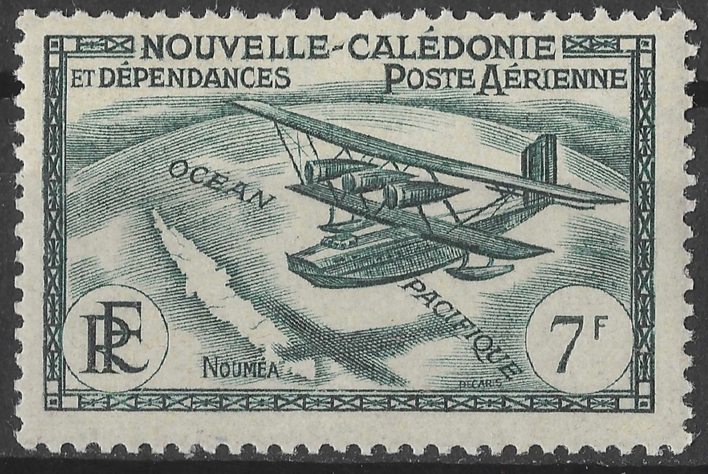 Nowa Kaledonia - samolot** (1938)