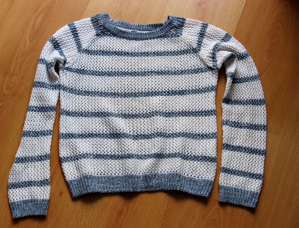 Bawełniany, ażurowy sweter Reserved