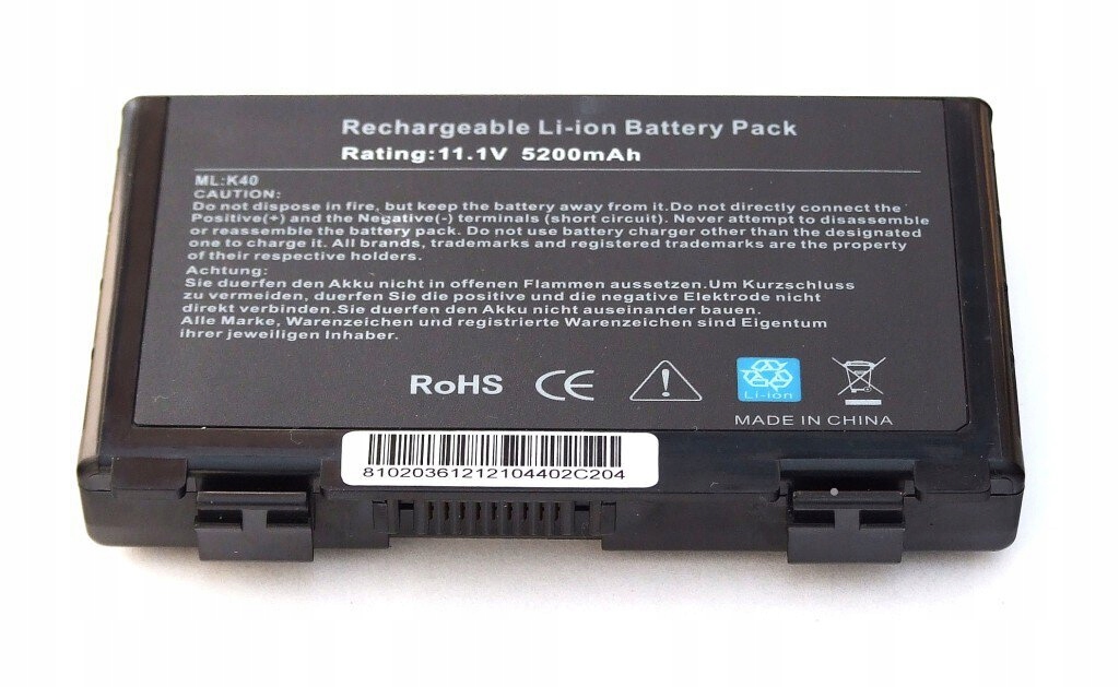 Bateria do Asus A32 F82 F52 70NLF1B2000Z