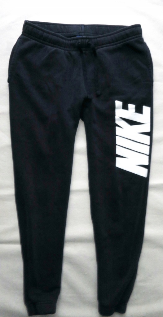 Nike spodnie dresowe zwężane bawełniane M