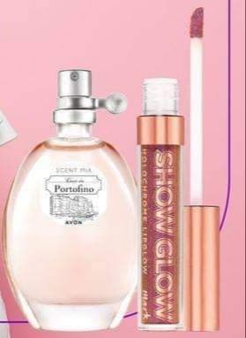 Avon Love in Portofino Scent Mix woda + błyszczyk