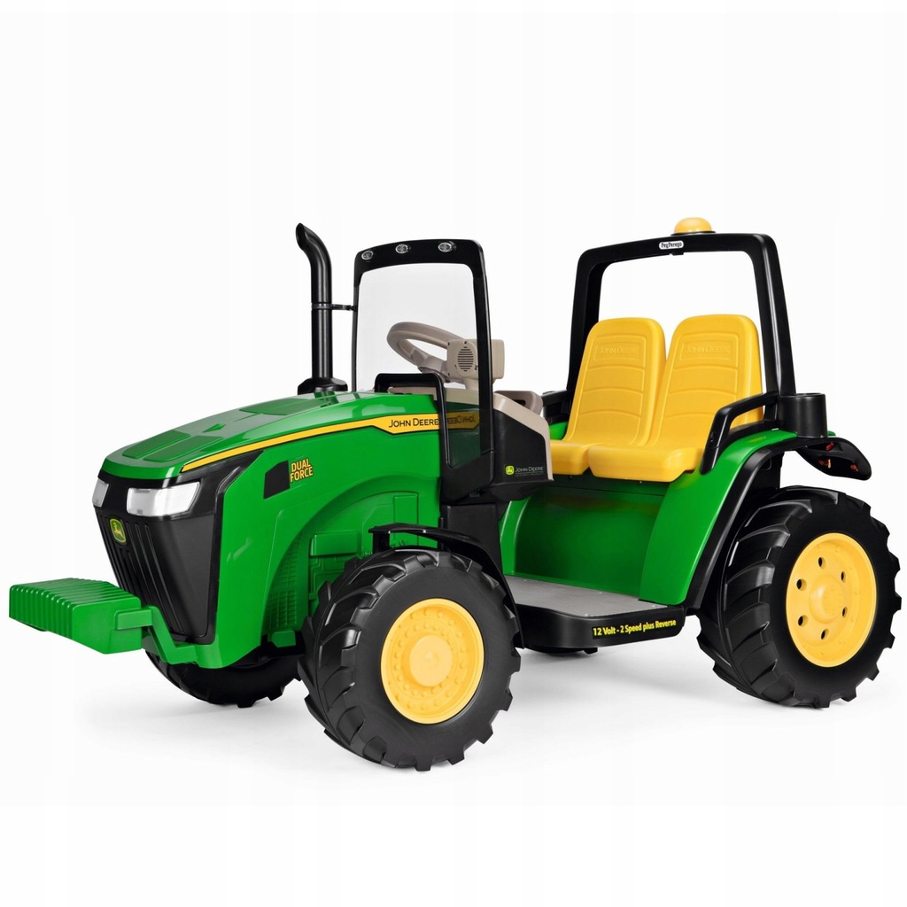 TRAKTOR NA AKUMULATOR JOHN DEERE PEG PEREGO DUAL FORCE 12V
