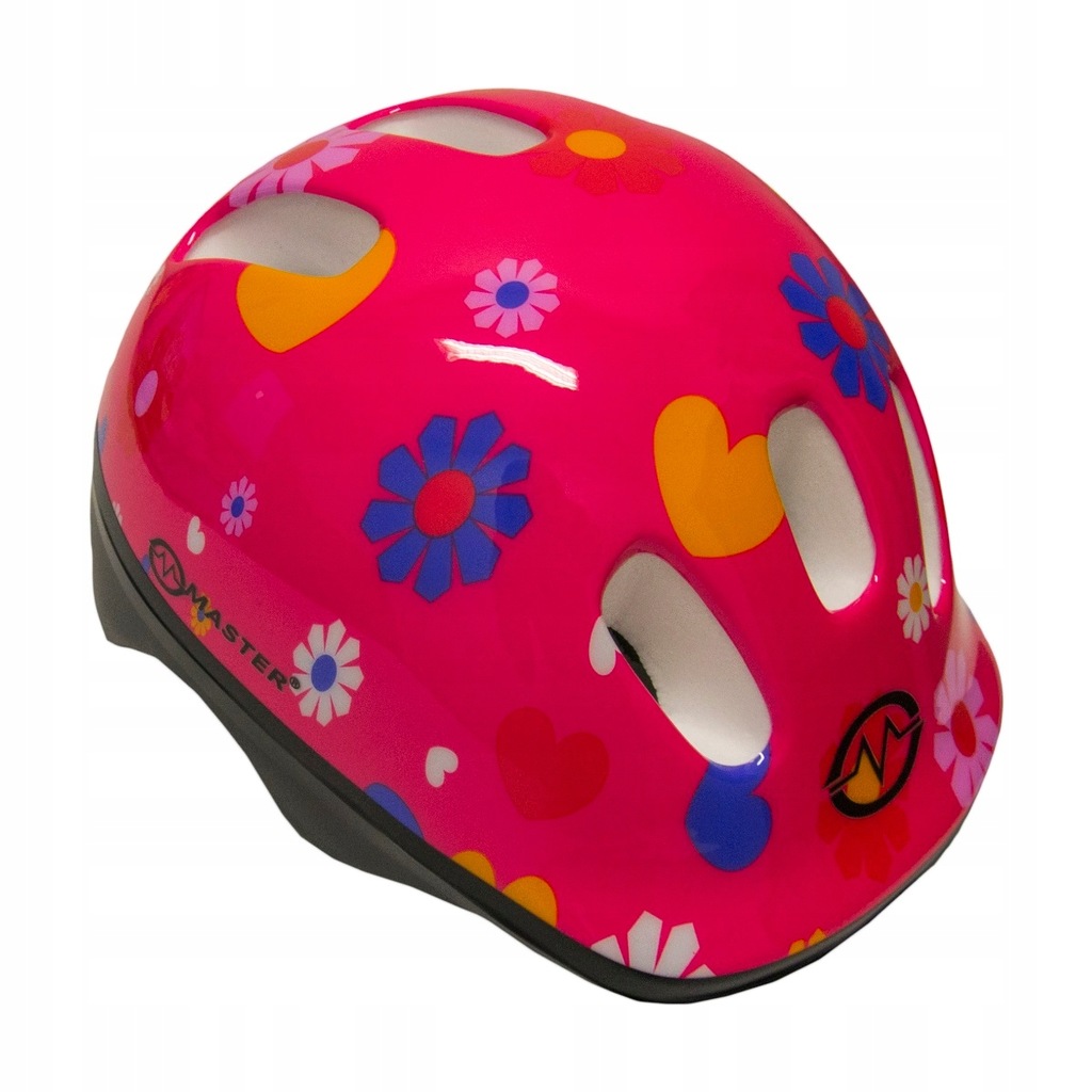 Kask Rowerowy MASTER Flip - S - Różowy