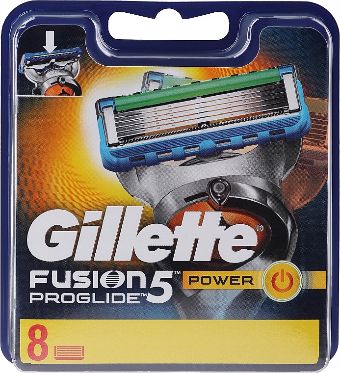 Wymienne ostrza do maszynki, 8 szt. Gillette Fusion 5 ProGlide Power 8 szt.