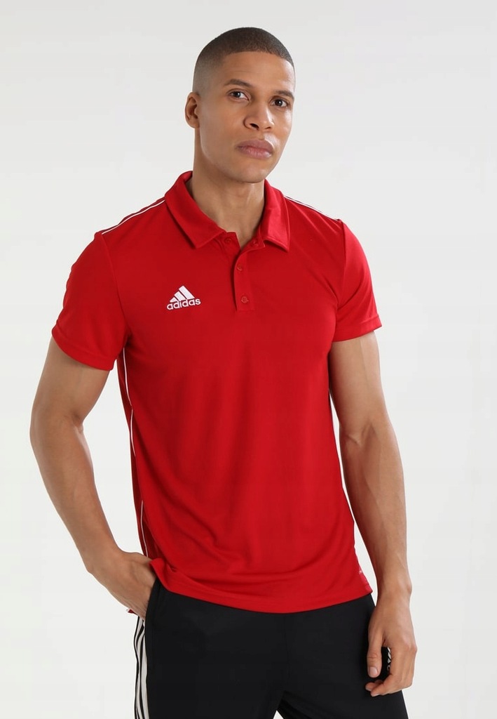 ADIDAS KOSZULKA MĘSKA POLO Z LOGO CZERWONA XL 1BAF