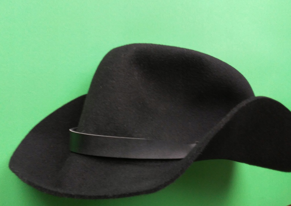 H&M elegancki kapelusz M/56 100% Wełna uniseks