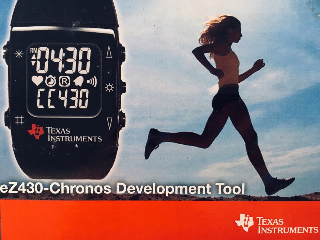 Zegarek TI Texas Instruments EZ430-Chronos 433MHz