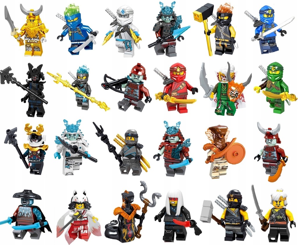 LEGO Ninjago минифигурки