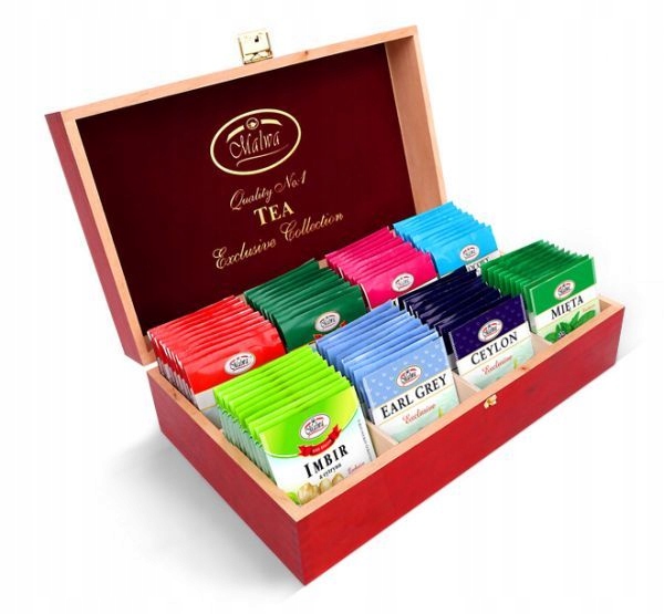 ZESTAW HERBAT EXCLUSIVE COLLECTION TEA MALWA 80SZT