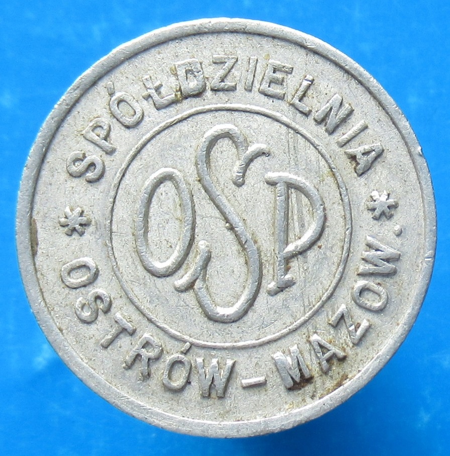 PL - Sp. Wojskowa - Oficerska Szkoła Piechoty - OSP - Ostrów Maz. - 1 zł