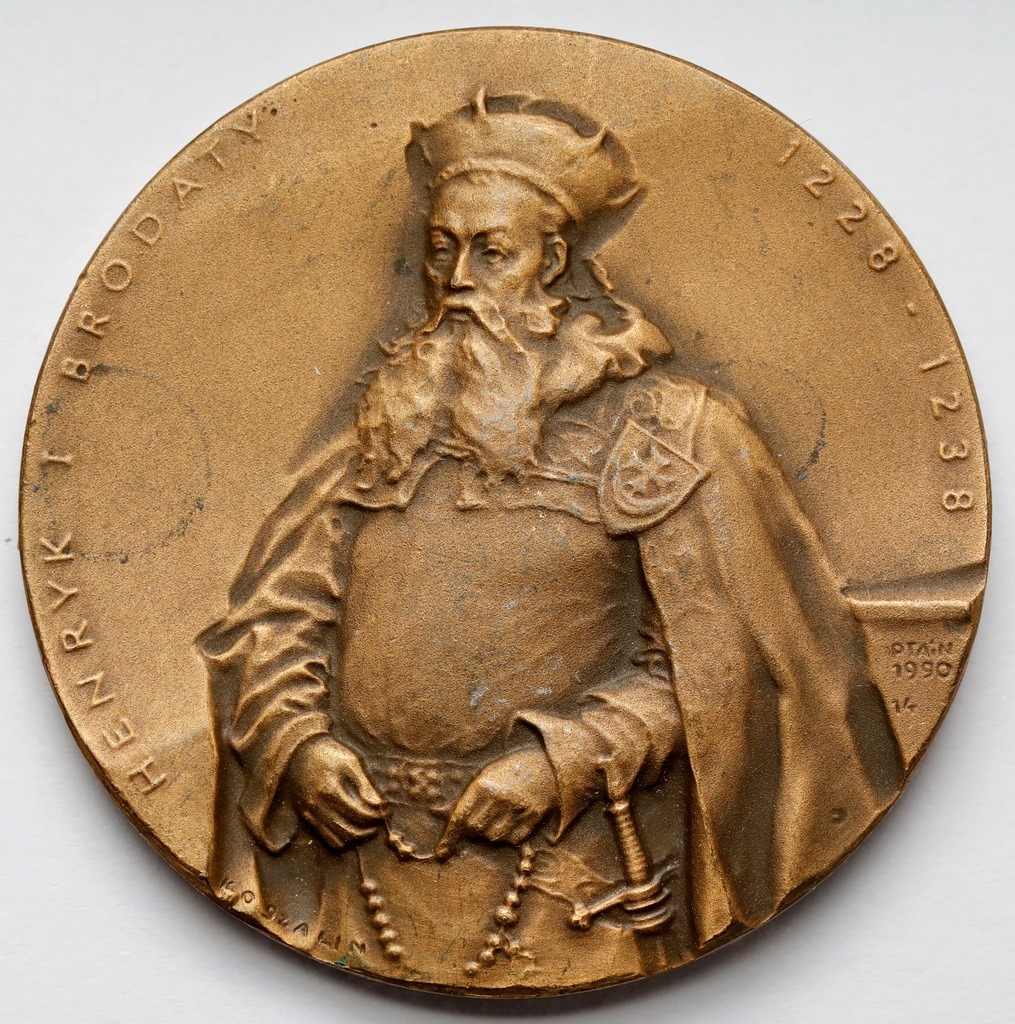 9805. Medal (40 mm), Henryk I Brodaty