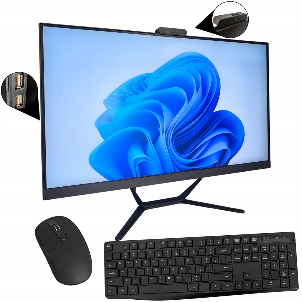 Desktop Computers All In One Desktop Computer Windows 11 HP All-in