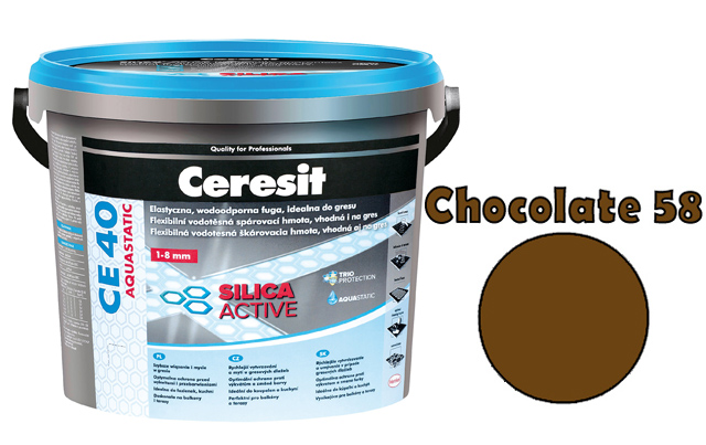 CERESIT CE40 chocolate 5 kg fuga wodoodporna czeko