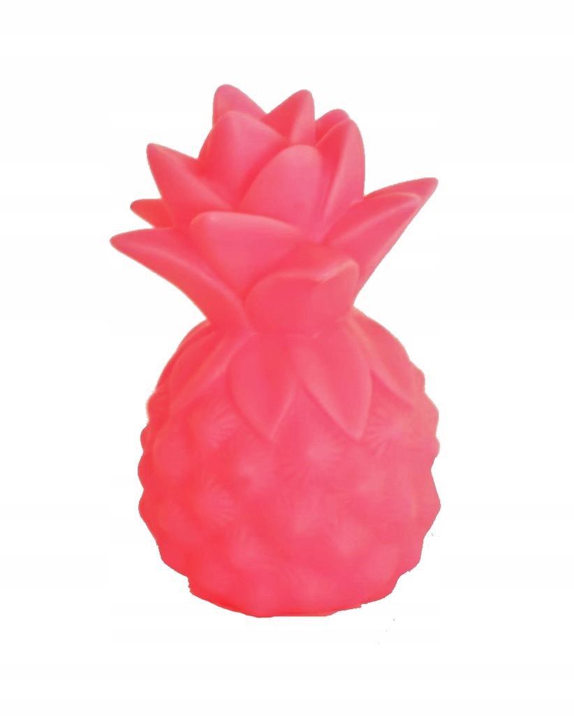 Lampka ozdobna na baterie ananas różowy