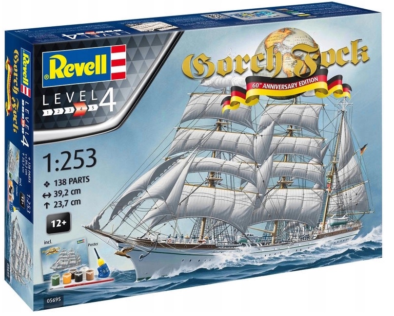 Купить REVELL KITCHEDULE МОДЕЛЬ GORCH FOCK Ship 4 LVL: отзывы, фото, характеристики в интерне-магазине Aredi.ru