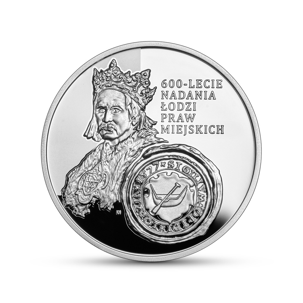 10 zł 600-lecie nadania Łodzi praw miejskich - 2023