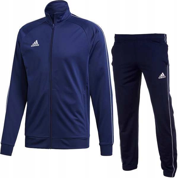 ADIDAS Core 18 Dres Kompletny CV3563+CV3585 r.L