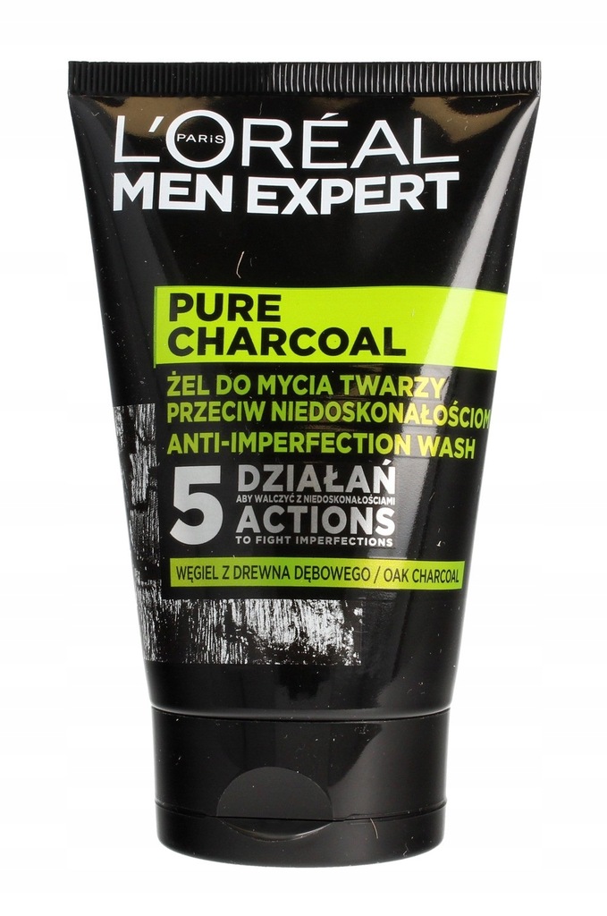 Loreal Men Expert Pure Charcoal Żel do mycia twarz