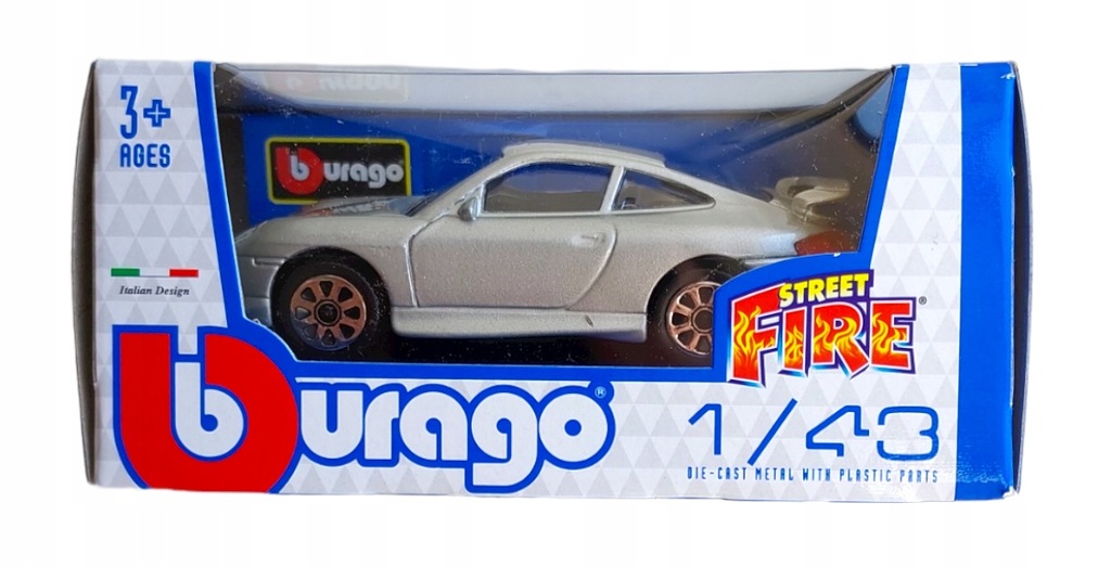 Bburago PORSCHE 911 Carrera model metalowy 1:43