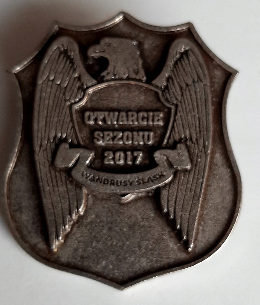 Pin motocyklowy Wandrusy Śląsk Otwarcie Sezonu 201