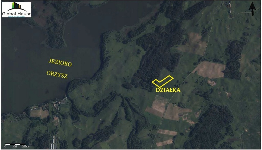 Działka, Ogródek, Orzysz (gm.), 18800 m²