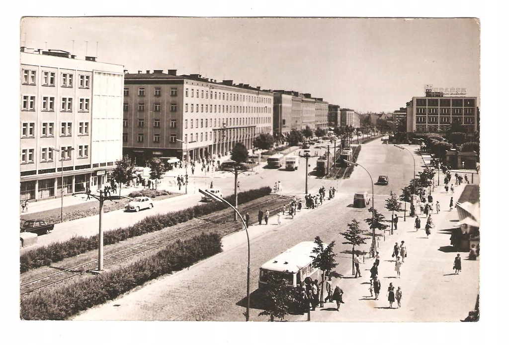 Gdańsk -Wrzeszcz Ulica Grunwaldzka 1965 r1000 egz.