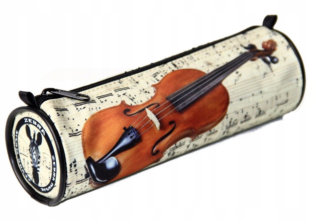 Piórnik muzyczny tuba skrzypce porządny prezent