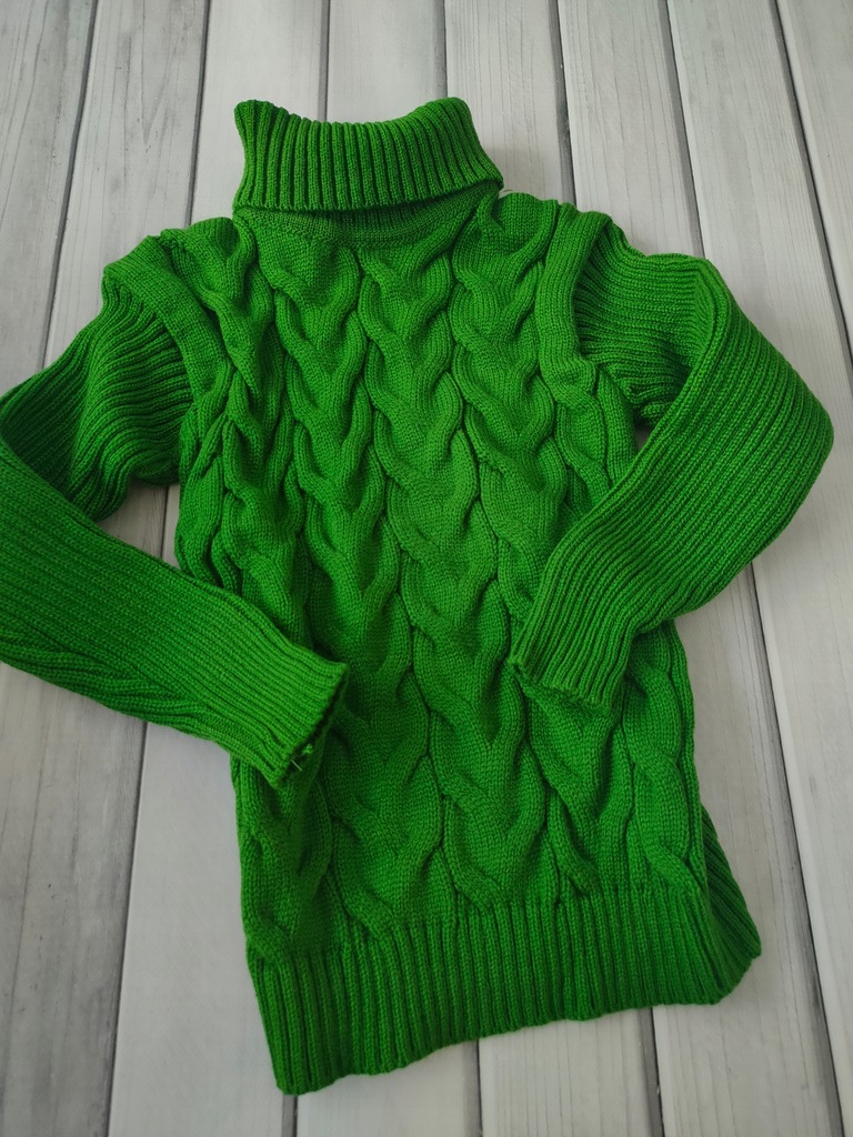 Handmade Sweterek dla dziewczynki r. 128