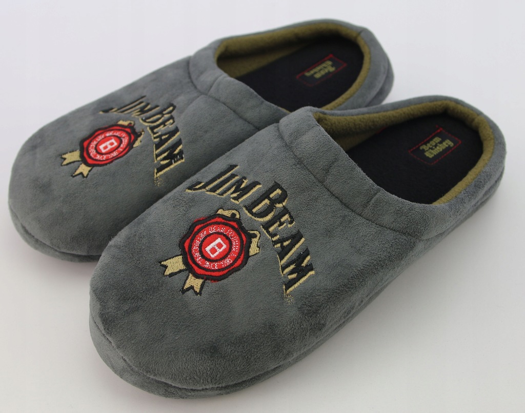 Jim Beam Whiskey kapcie rozm. 42 pantofle wyszycia