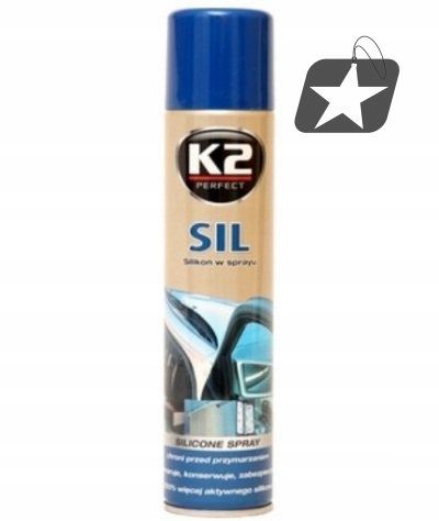 K2 SIL SILIKON W SPRAYU DO USZCZELEK 300ML BIAŁ