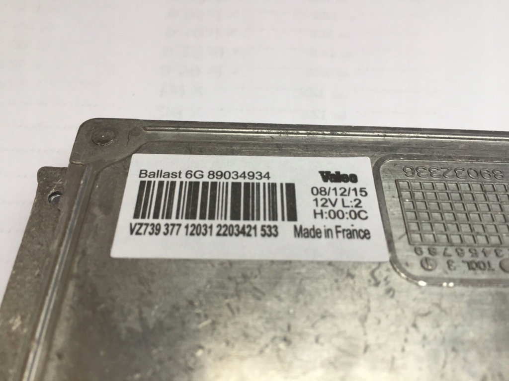 Ballast Phare Xénon BONRYAN - Compatible BMW Série 1 Audi Q7 - Réf 89034934 4L0907391 Ballast Phare 89034934